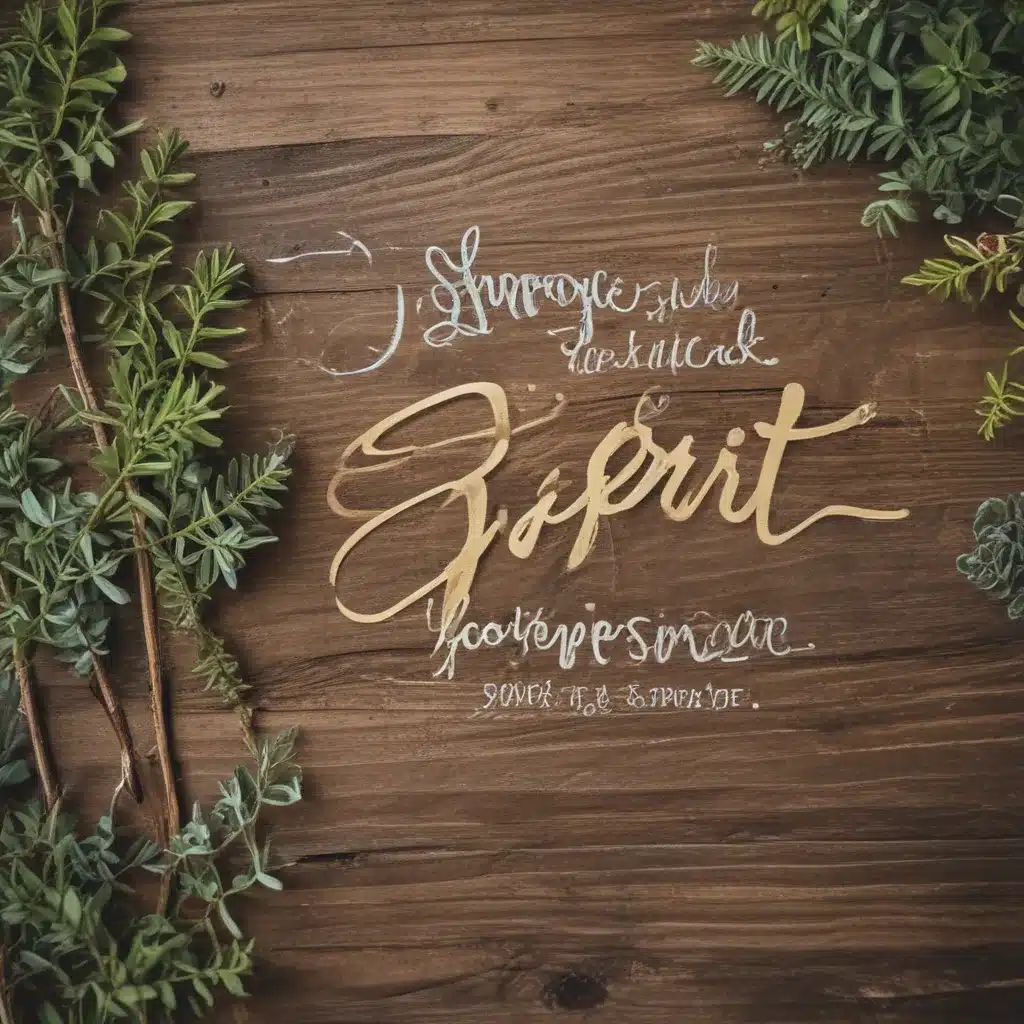 Sprucing Up Your Spirit