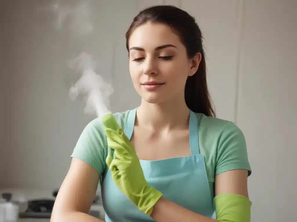 Steam Away Stress with Green Cleaning