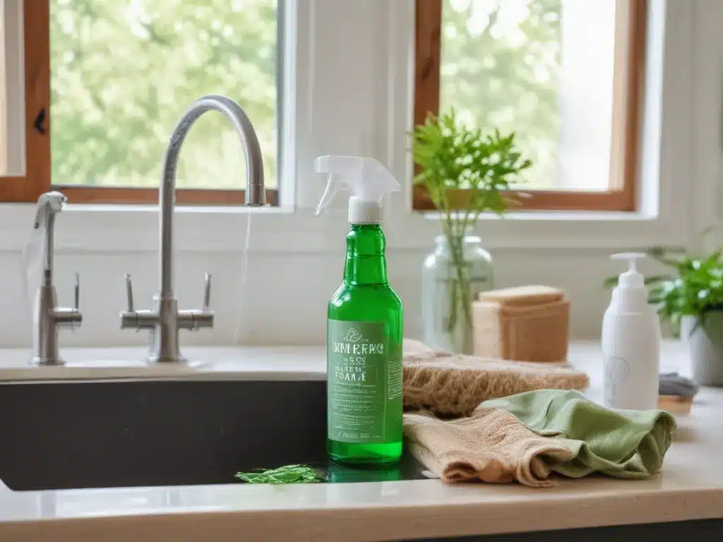 Sustainable Green Cleaning Routine Sustainable Green Cleaning Routine