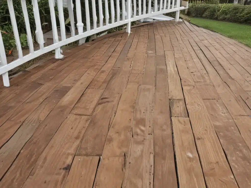 Sweep Away Grime from Decks and Porches