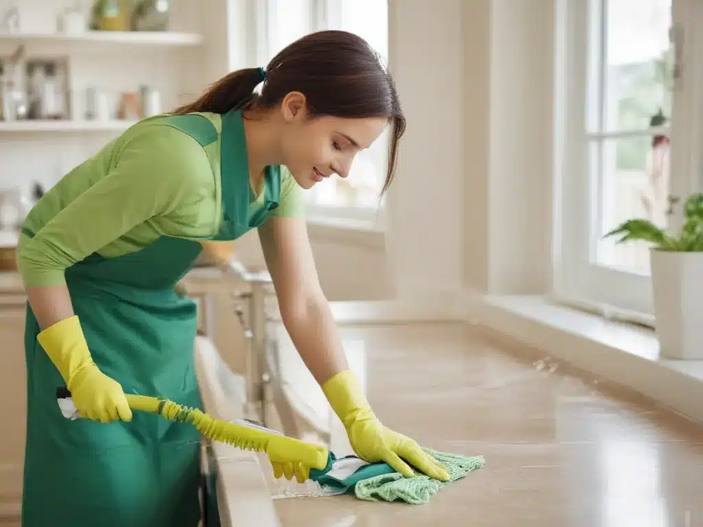 Sweep Away Stress with Green Cleaning