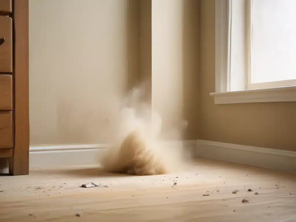 Tackle Dust in Unexpected Places