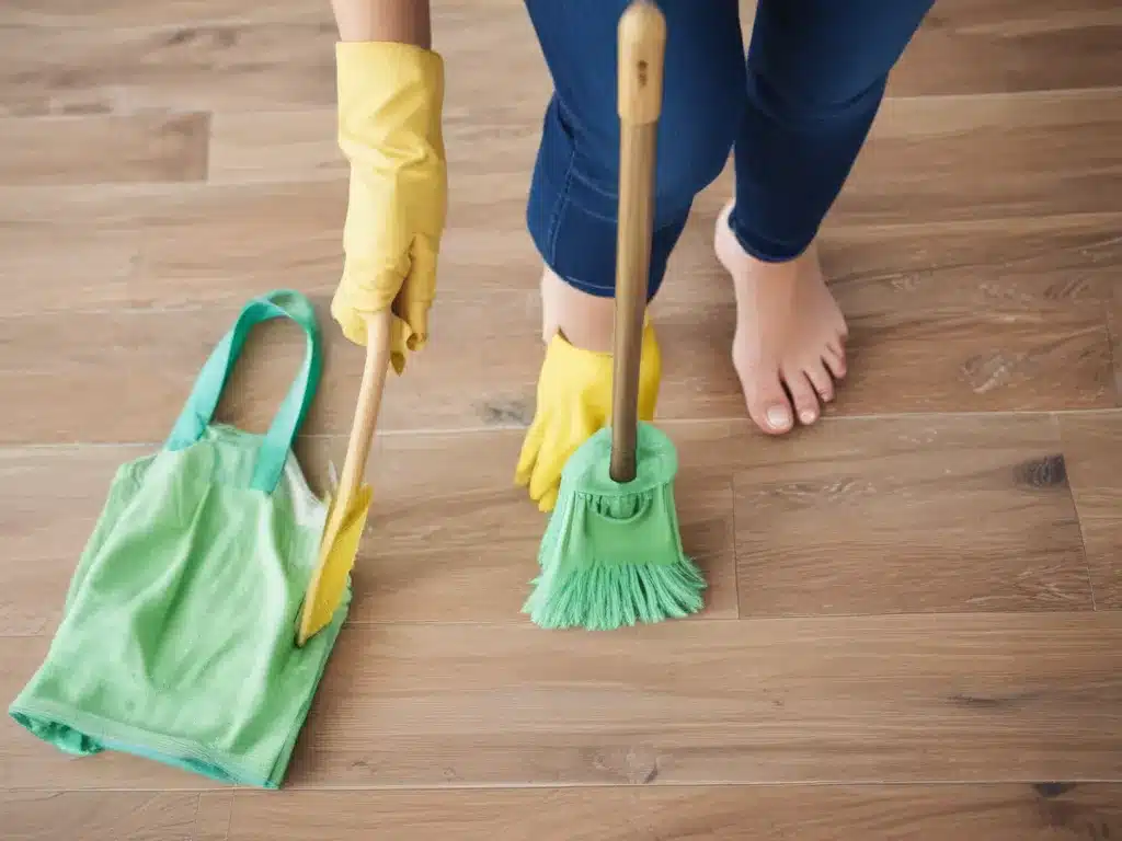 Take Small Steps Toward Sustainable Cleaning