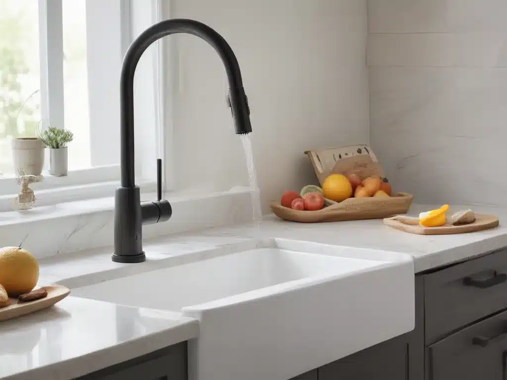 Tap-Enabled Faucets Boost Kitchen Hygiene