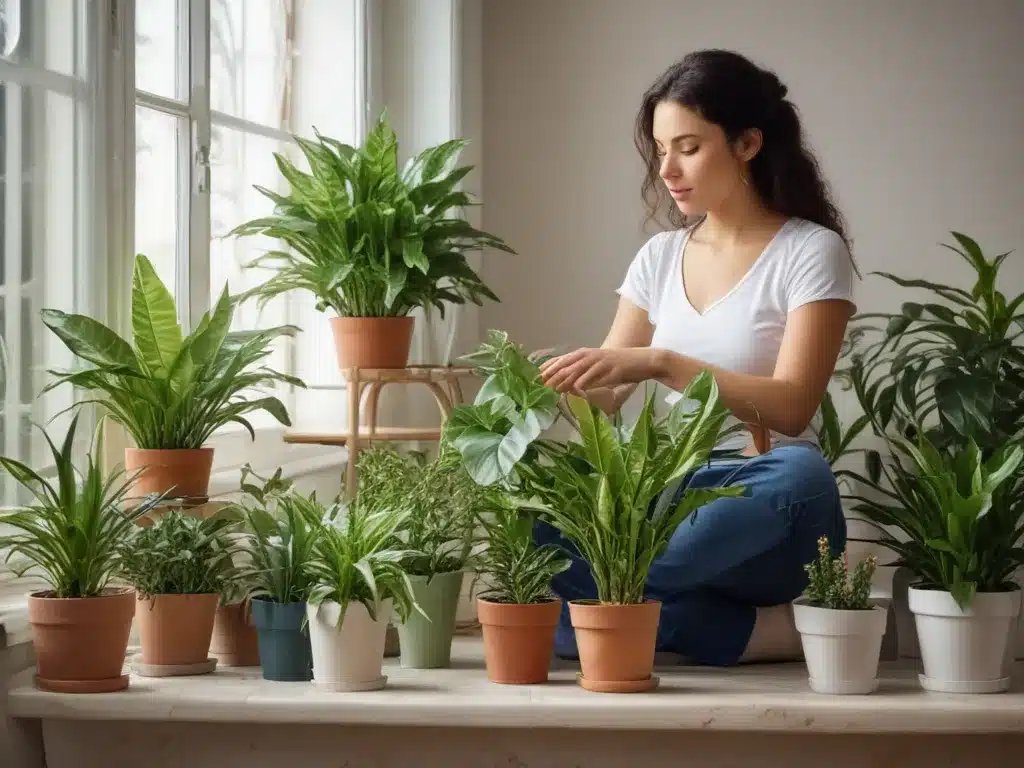 The Calming Effects of Houseplants