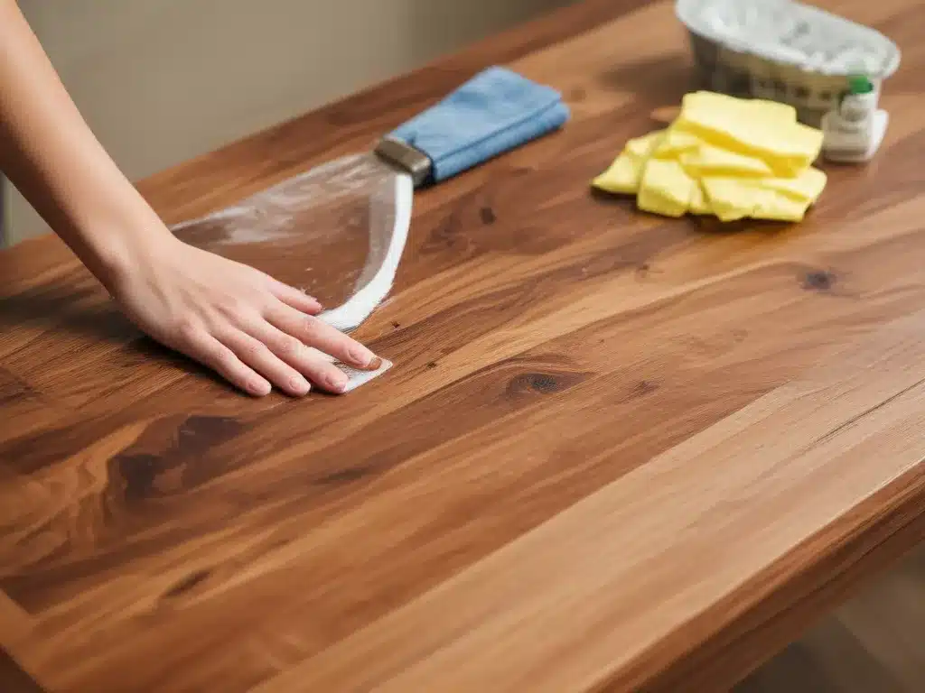 The Cleaning Mistake Thats Probably Ruining Your Wood Furniture