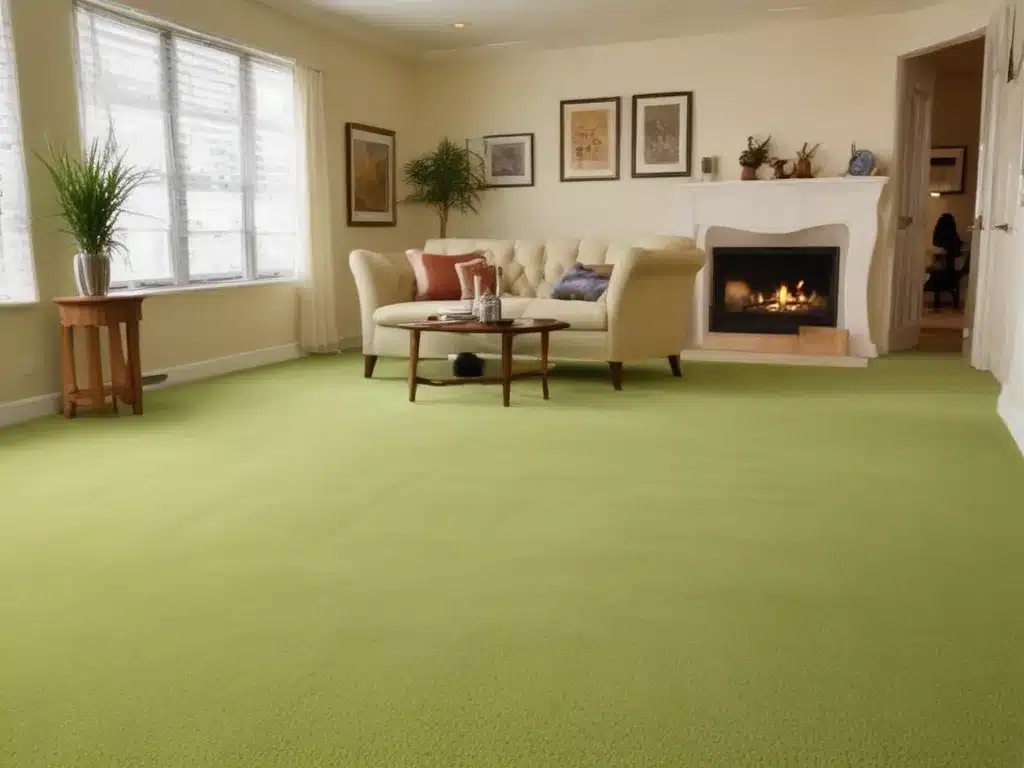 The Health Benefits Of Green Carpet Cleaning