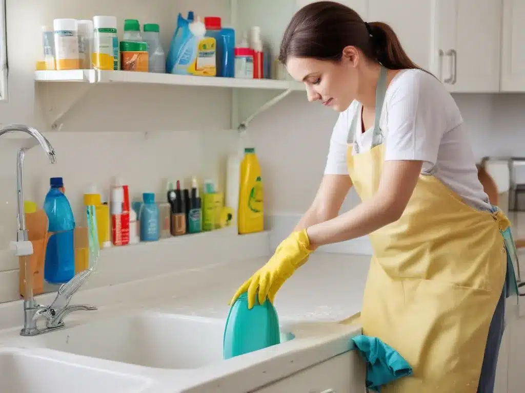 Tips for Safely Handling Cleaning Chemicals at Home