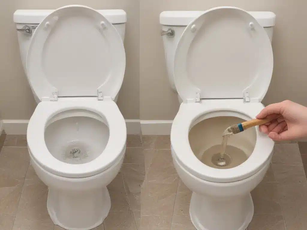 Toilet Bowl Stain Removal Hack