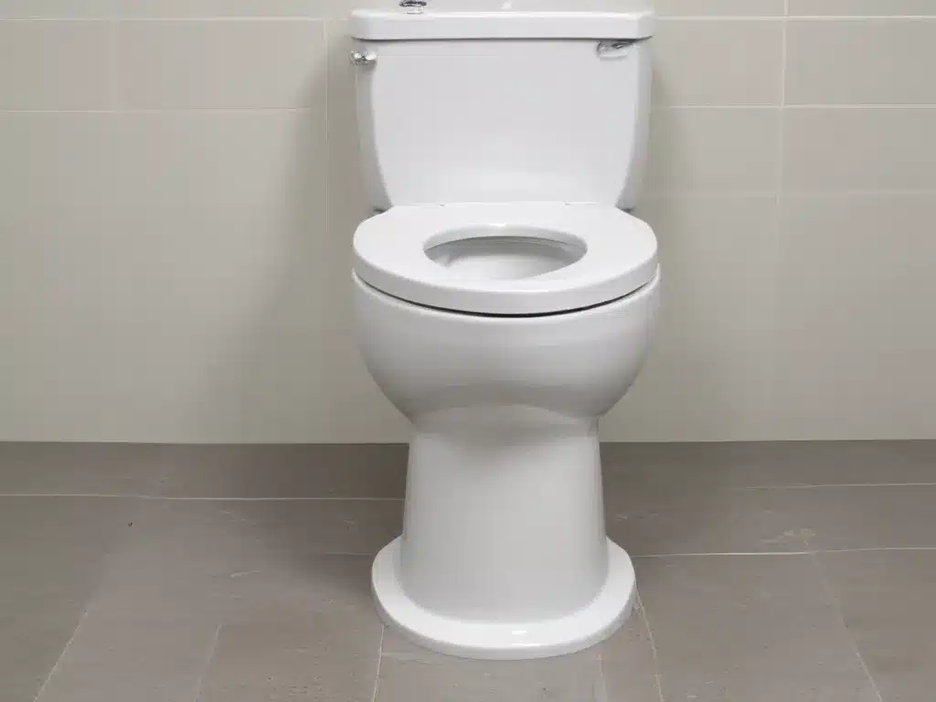 Toilet Scrubbing Eliminated by Self-Cleaning