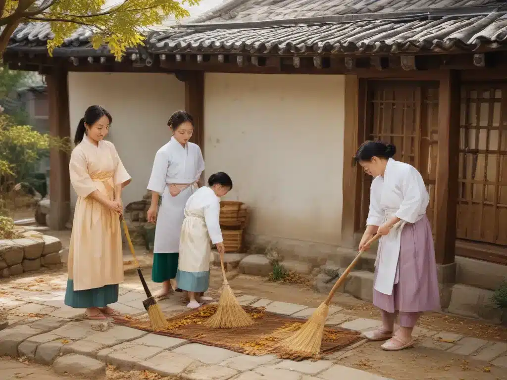 Traditional Chuseok Cleaning for Family Harmony