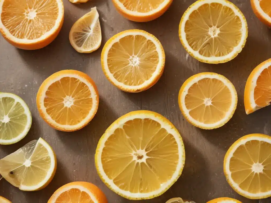 Transform Citrus Peels into a Fridge Freshener