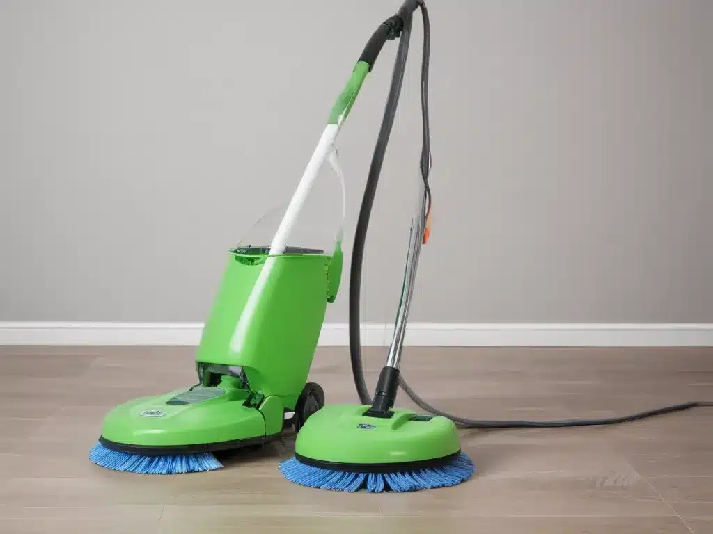 Transform into a Green Cleaning Machine