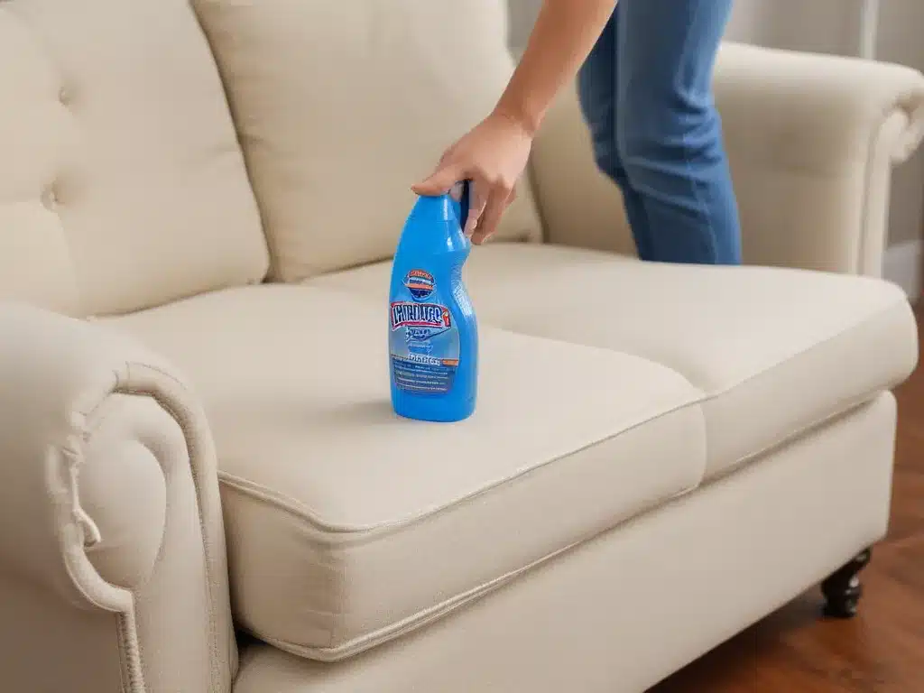 Upholstery Cleaning Spray for Fresh Furniture