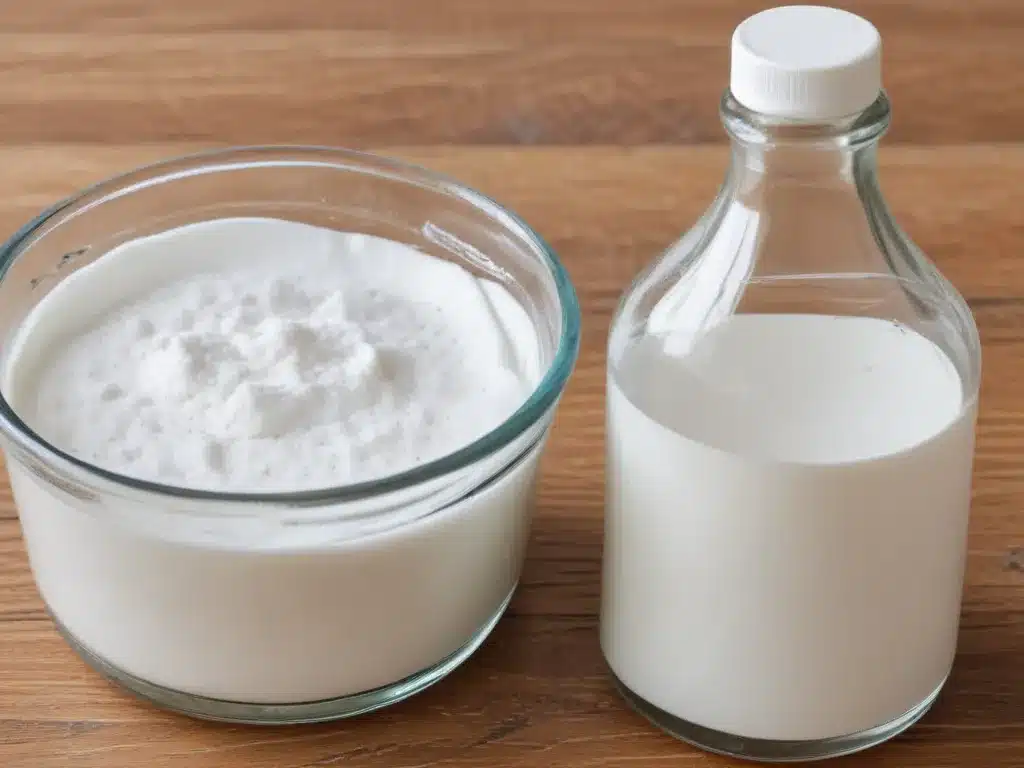 Vinegar and Baking Soda – A Cleaning Combo