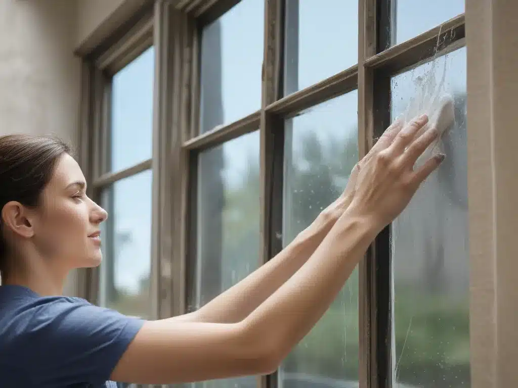 Wash Windows Without Streaks