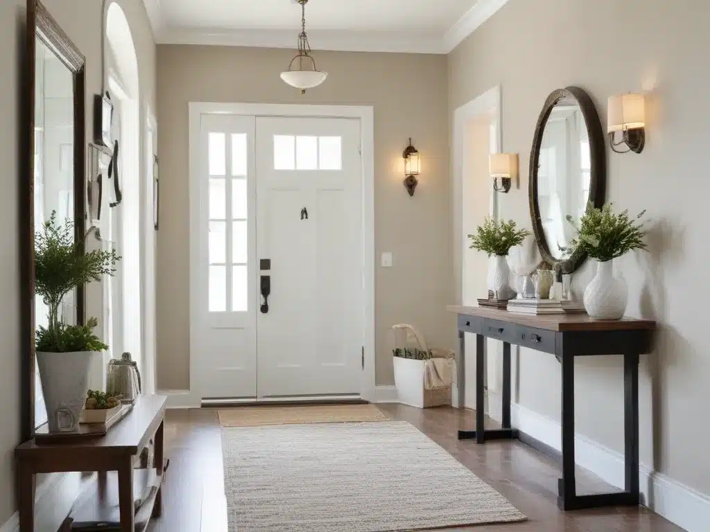 Welcome Guests With a Clean Entryway