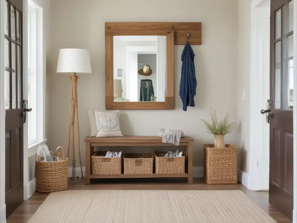 Welcome Guests With an Organized Entryway