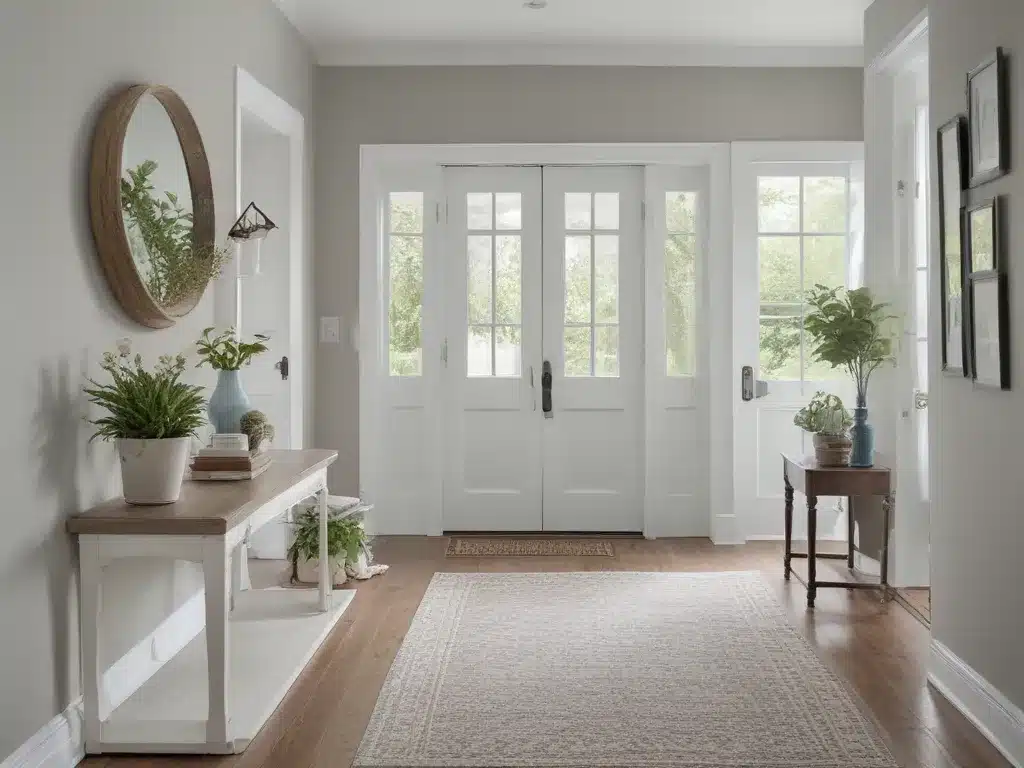 Welcome Guests with a Spotless Entryway