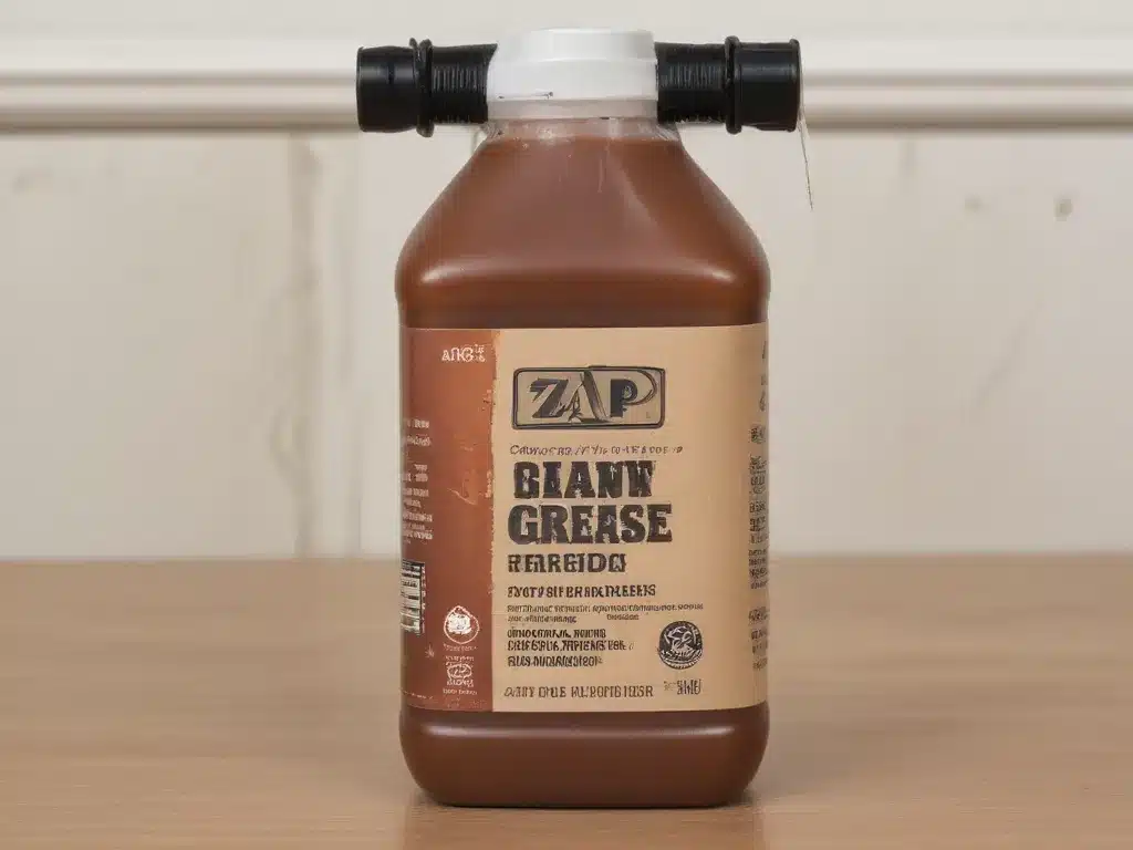 Zap Kitchen Grease and Burnt-On Residue