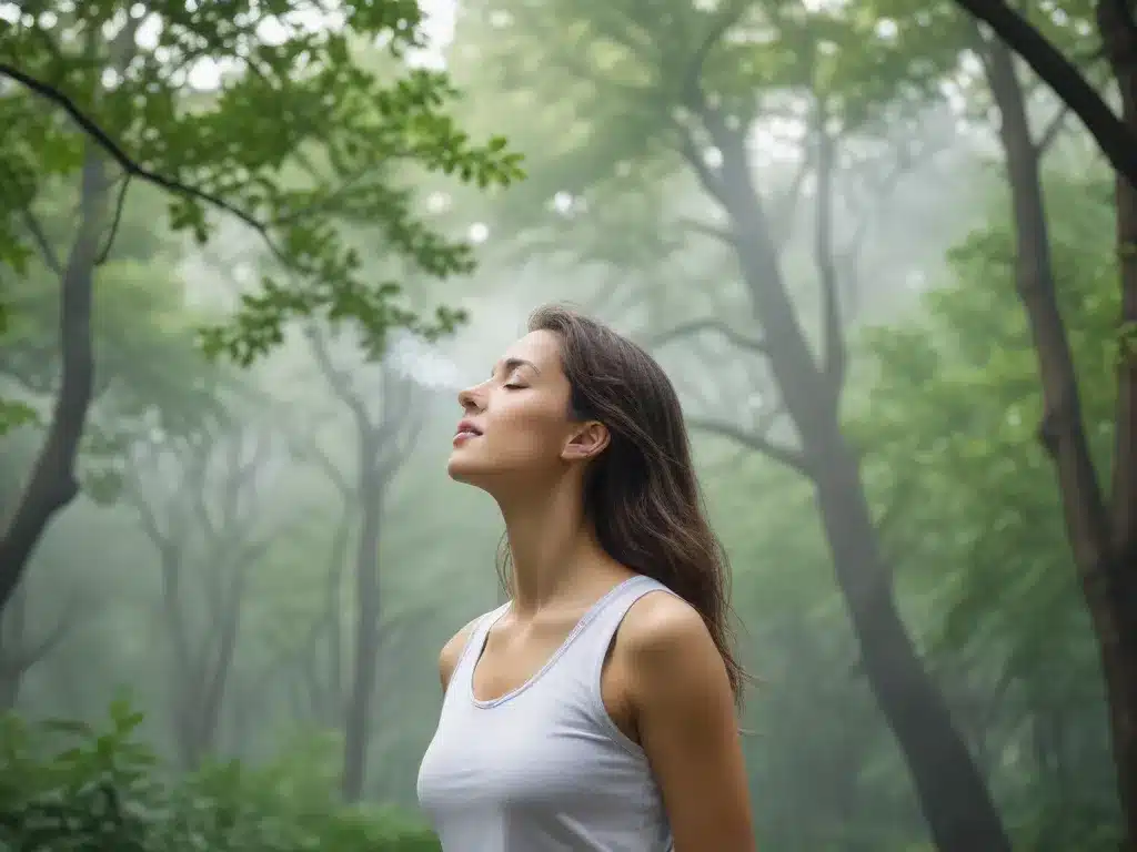 breathe freely with clean air