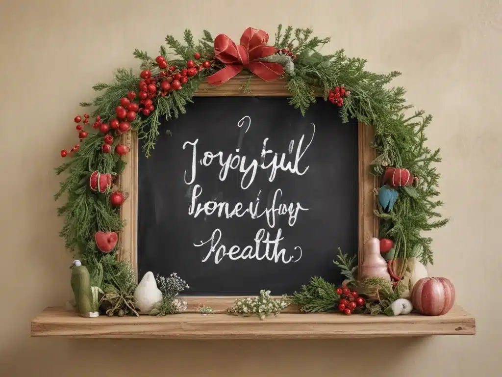 joyful home, joyful health