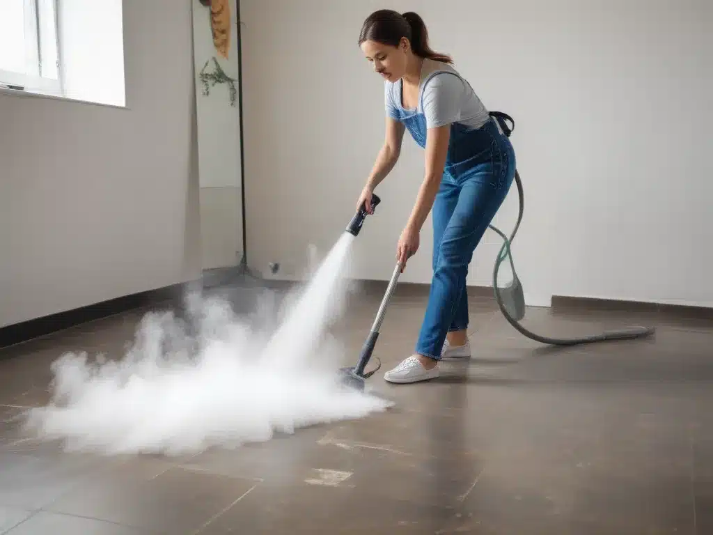 steam cleaning for wellbeing