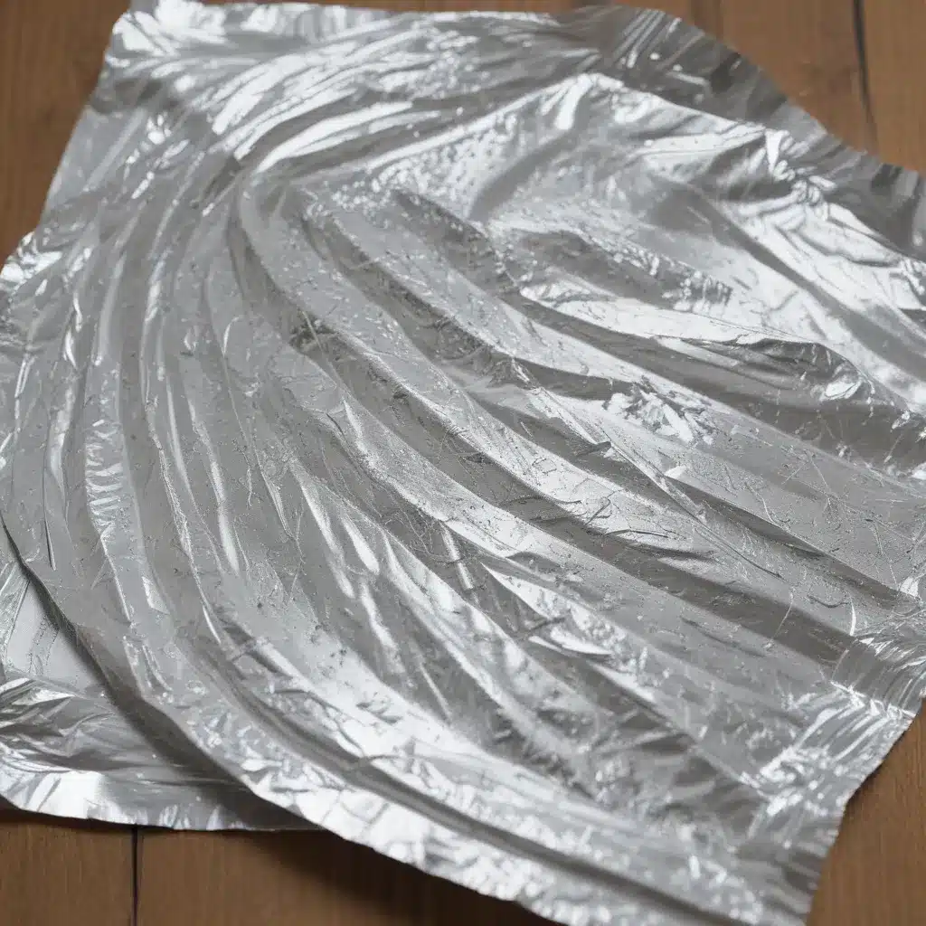 Aluminum Foil Makes Silver Shine