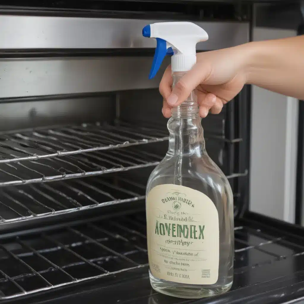 An All-Natural Oven Cleaner Spray