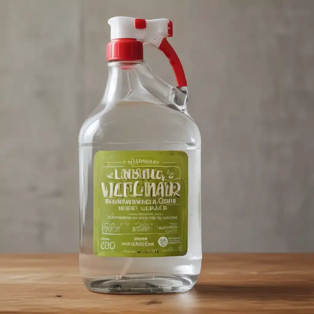 An All-Purpose Vinegar And Water Cleaner