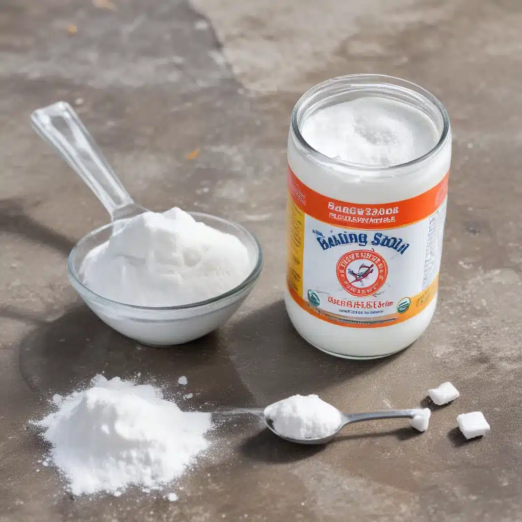 Baking Soda For Easy Outdoor Cleaning