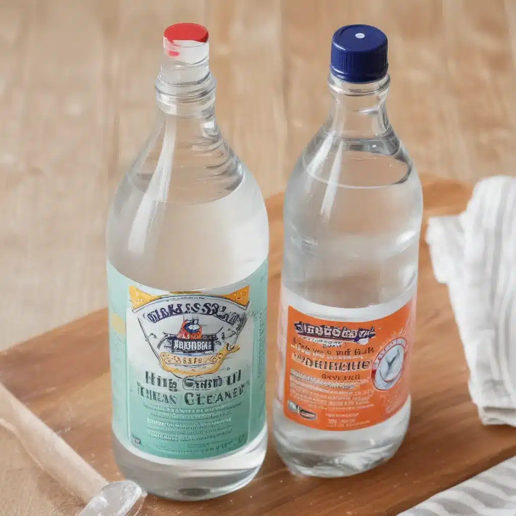 Baking Soda, Vinegar and Water House Cleaner