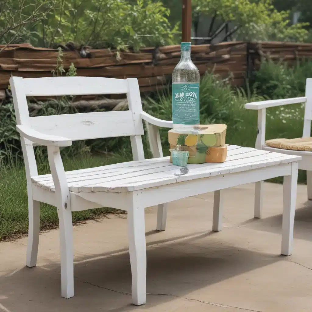 Baking Soda and Vinegar for Outdoor Furniture