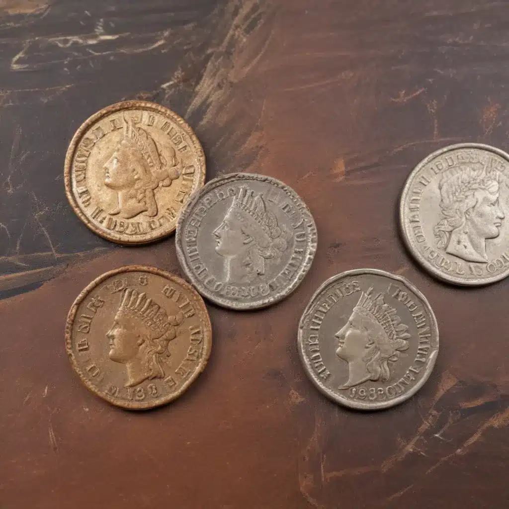 Banish Rust Stains With Coins From Your Pocket