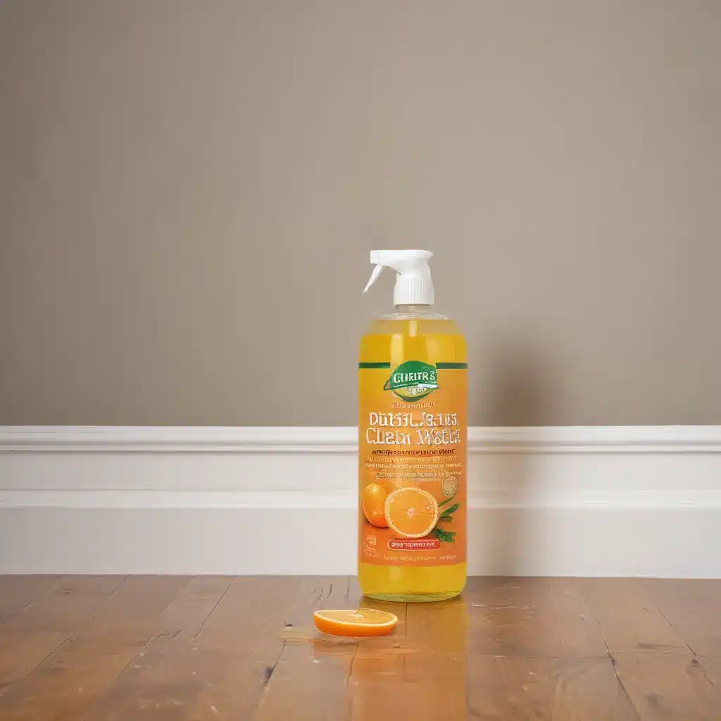 Citrus Clean for Walls and Baseboards