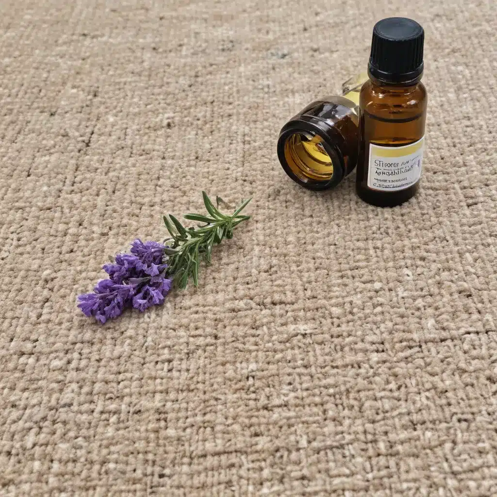 Clean Carpets with Essential Oils