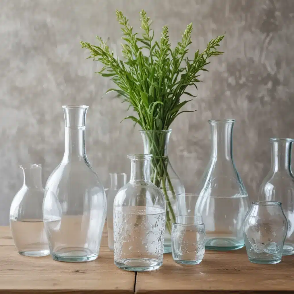 Clean Cloudy Glassware and Vases with Rice and Vinegar