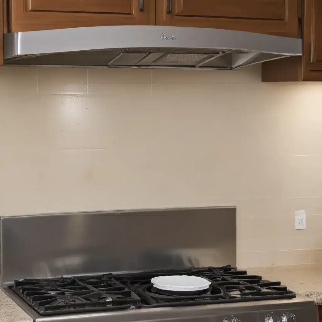 Clean Greasy Oven Hoods with Dish Soap