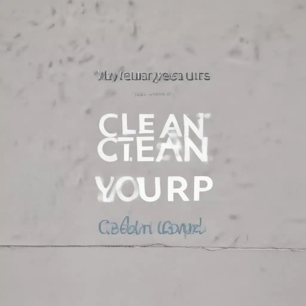 Clean Your