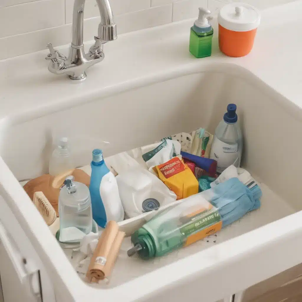 Clean with Items Under Your Sink