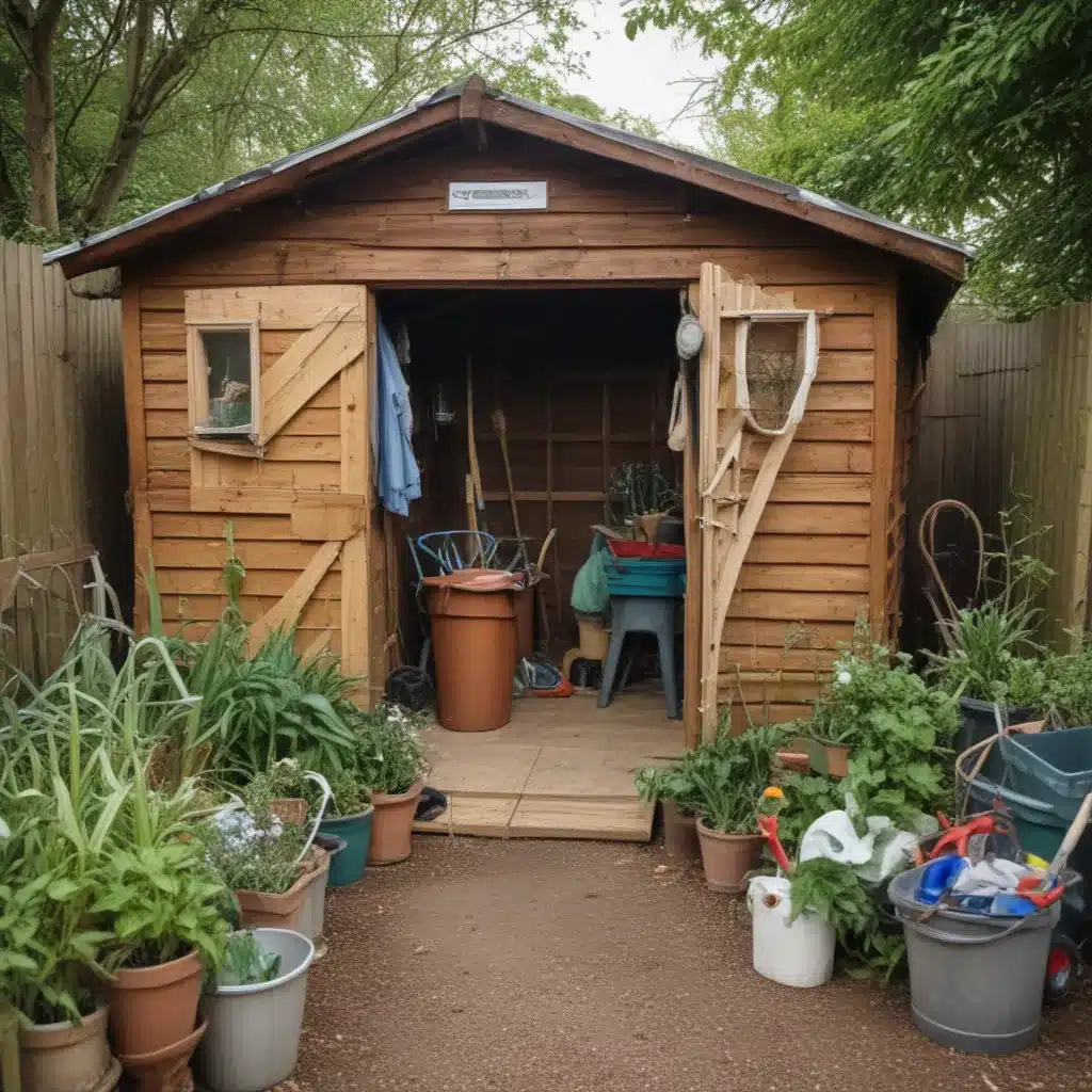 Cleaning Cluttered Sheds Revamped