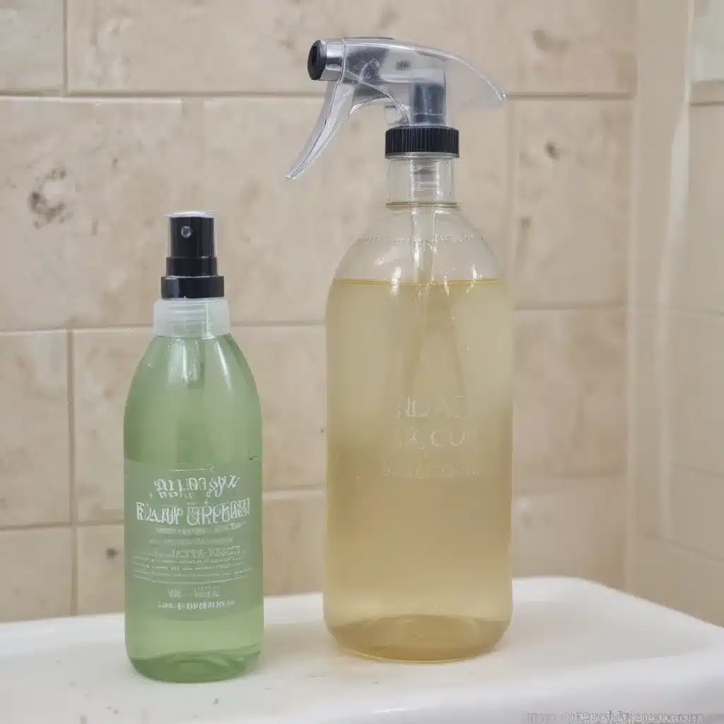 DIY Bathroom Sprays Blast Soap Scum