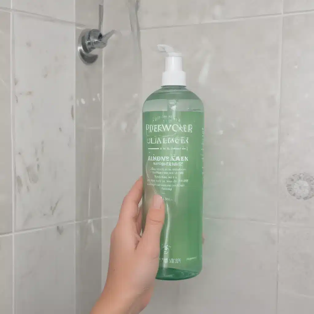 DIY Shower Cleaner Removes Soap Scum