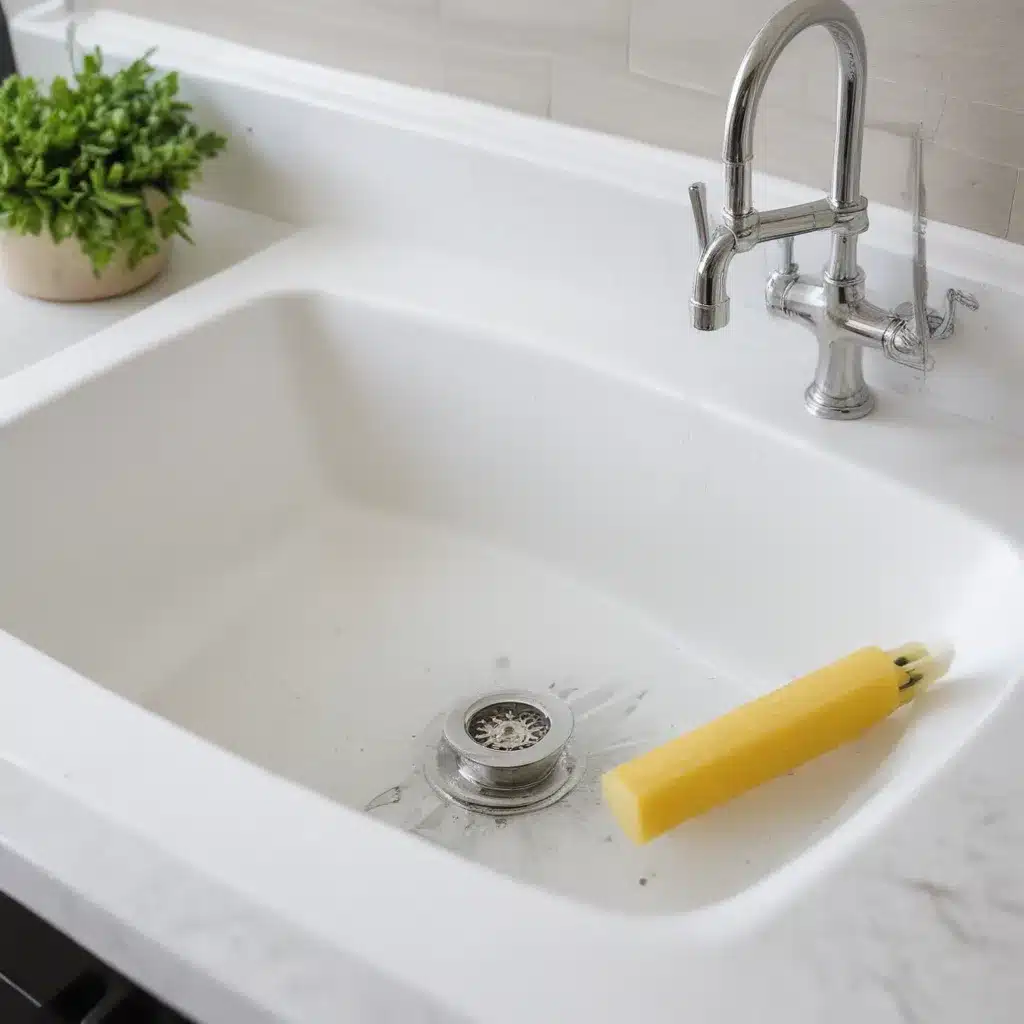 DIY Sink Scrub Keeps Sinks Sparkling