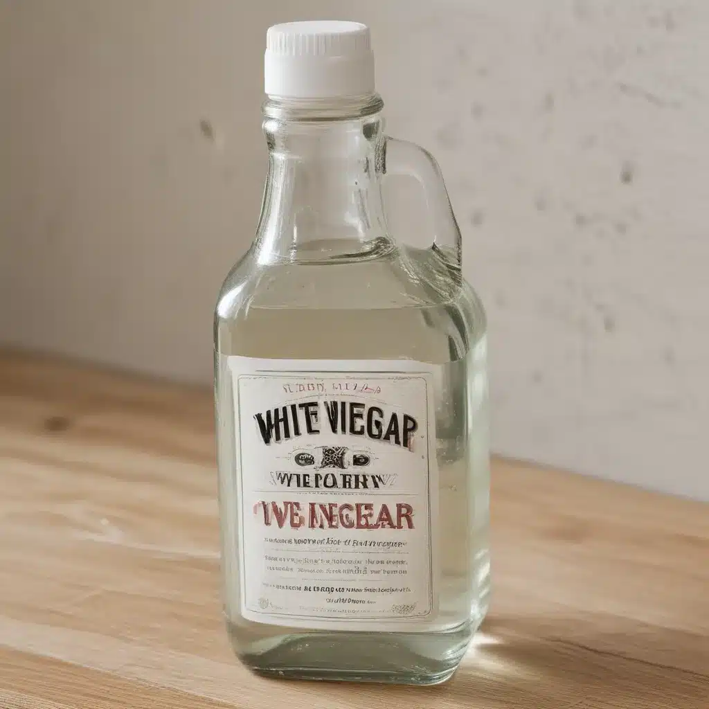 Deep Clean With White Vinegar