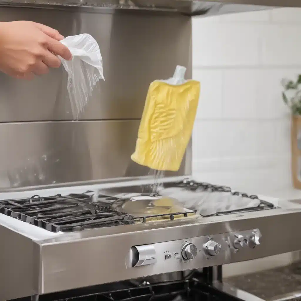 Degrease Hoods With Dish Soap