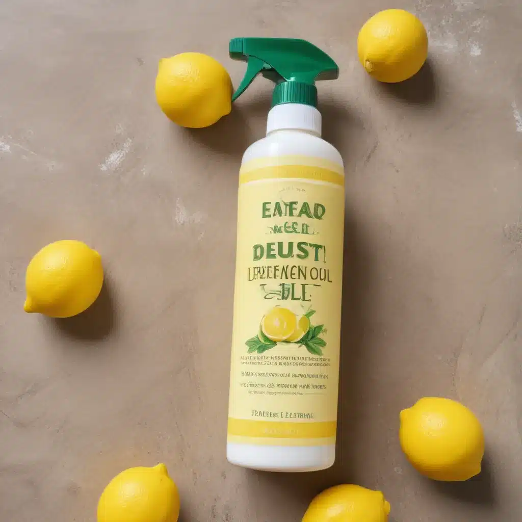 Dust Repellent with Lemon Oil