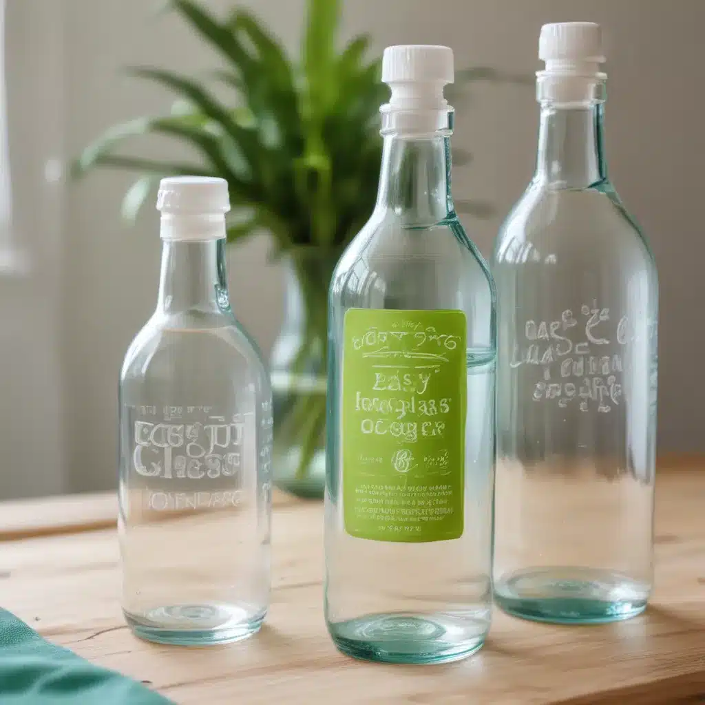 Easy Eco Glass Cleaner with Vinegar