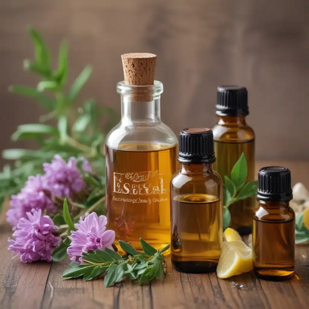 Essential Oils Cleaning Power