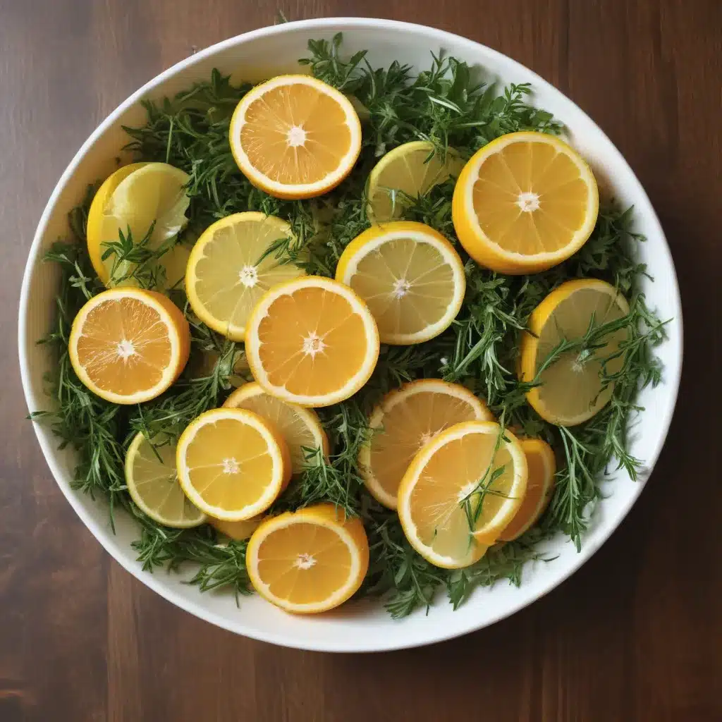 Freshen with Citrus and Herbs